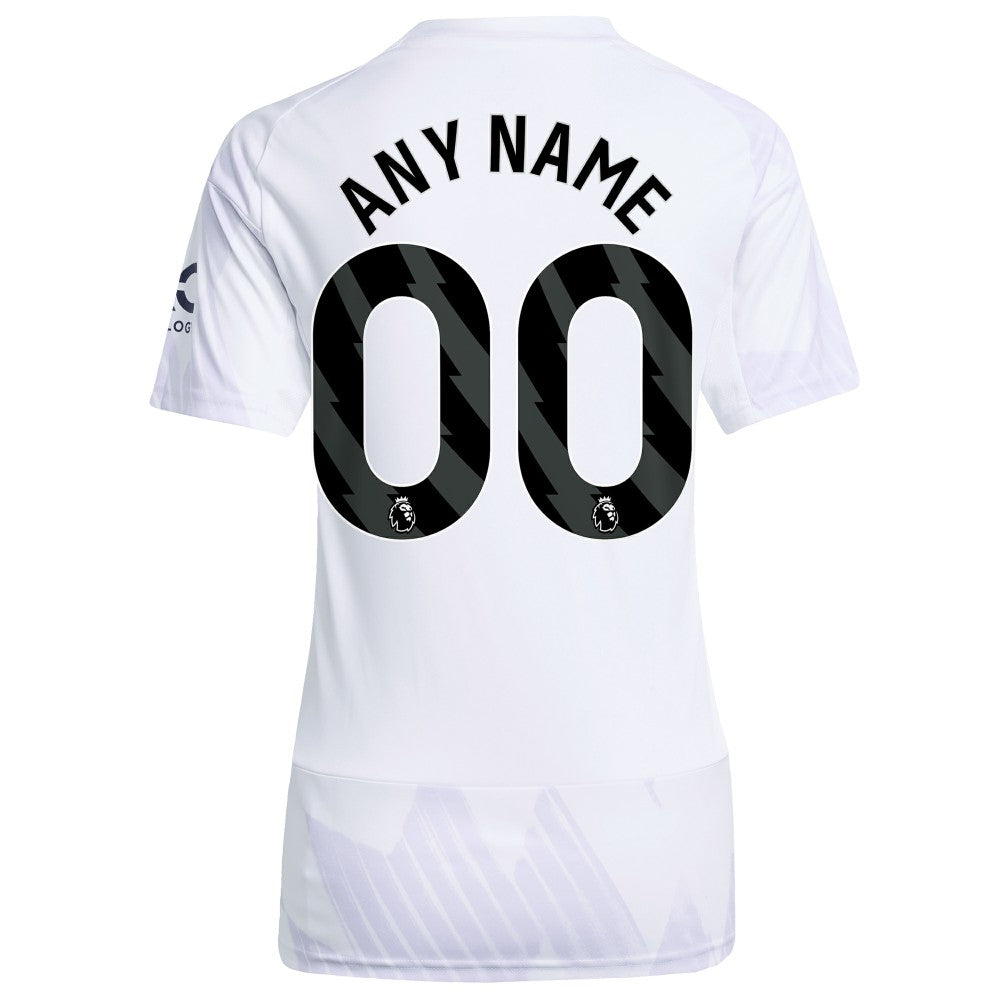 Manchester United Women's 2025/26 Away Replica Custom Jersey White | Adidas online