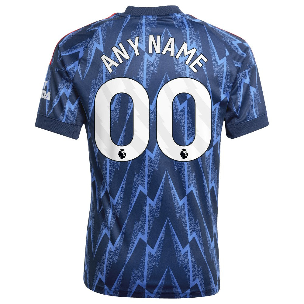 Arsenal Youth 2025/26 Away Replica Custom Jersey Blue | Adidas discount