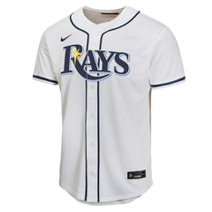 Junior Caminero Tampa Bay Rays Nike Youth Home Player Game Jersey - MLB