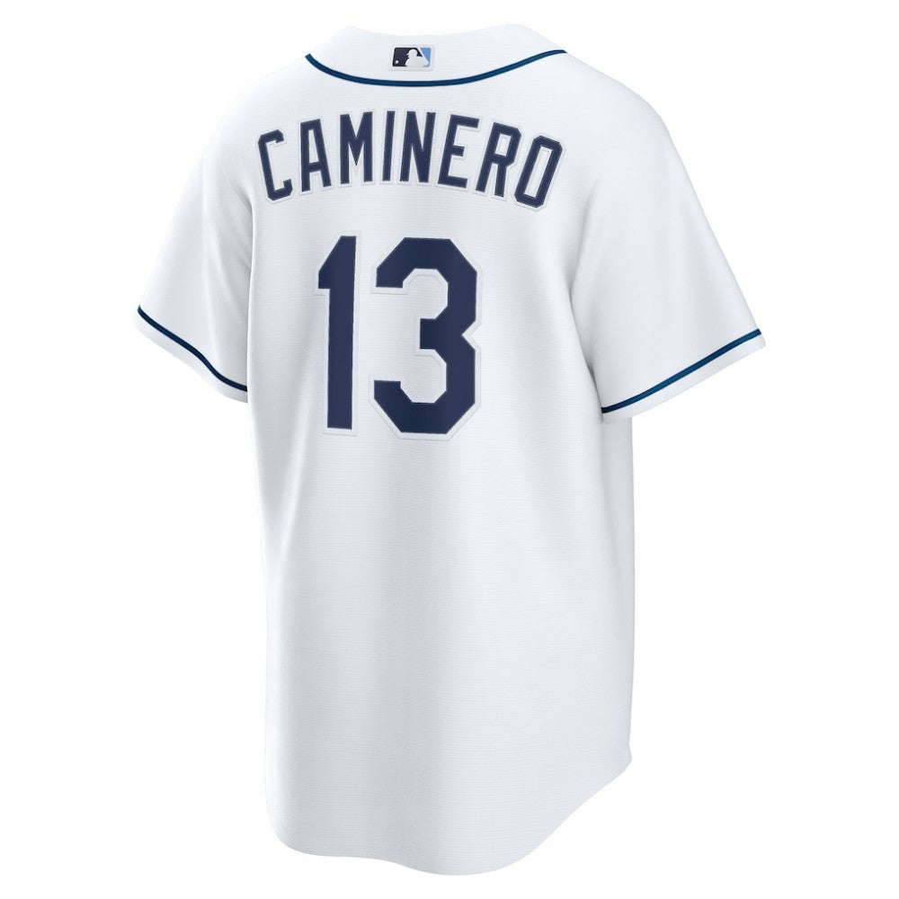 Junior Caminero Tampa Bay Rays Nike Youth Home Replica Jersey - MLB