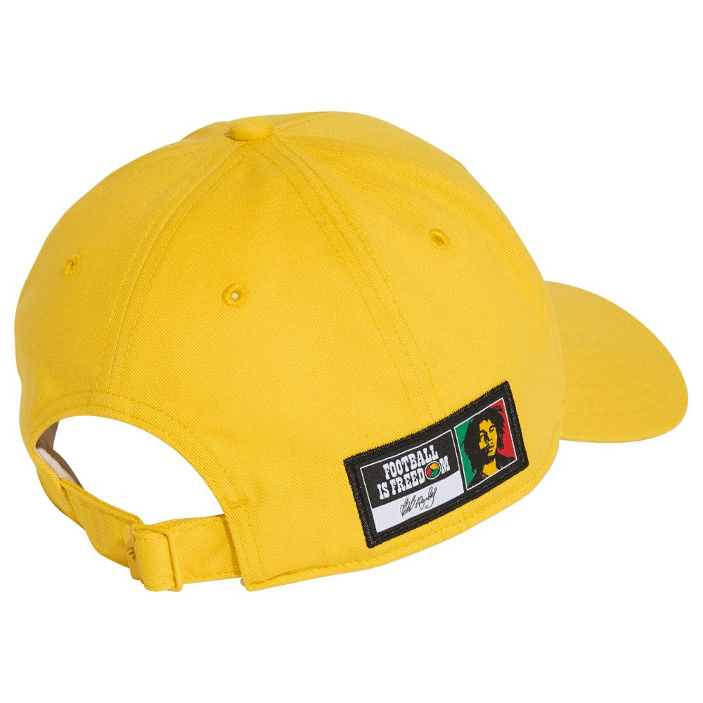 Jamaica National Team Unisex Team Baseball Adjustable Hat Yellow | Adidas Online