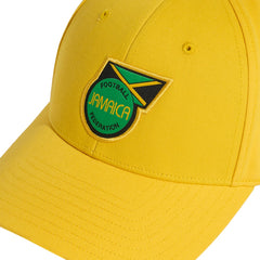 Jamaica National Team Unisex Team Baseball Adjustable Hat Yellow | Adidas Online