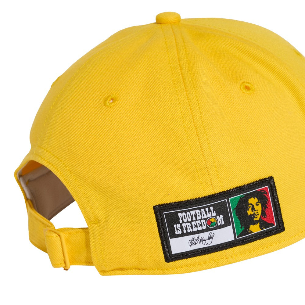 Jamaica National Team Unisex Team Baseball Adjustable Hat Yellow | Adidas Online