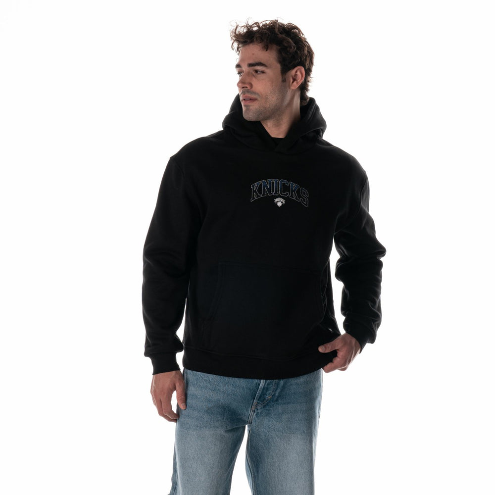 New York Knicks The Wild Collective Unisex Splatter Premium Hoodie Black - NBA