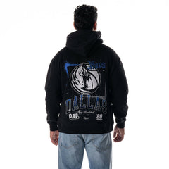 Dallas Mavericks The Wild Collective Unisex Splatter Premium Hoodie Black - NBA