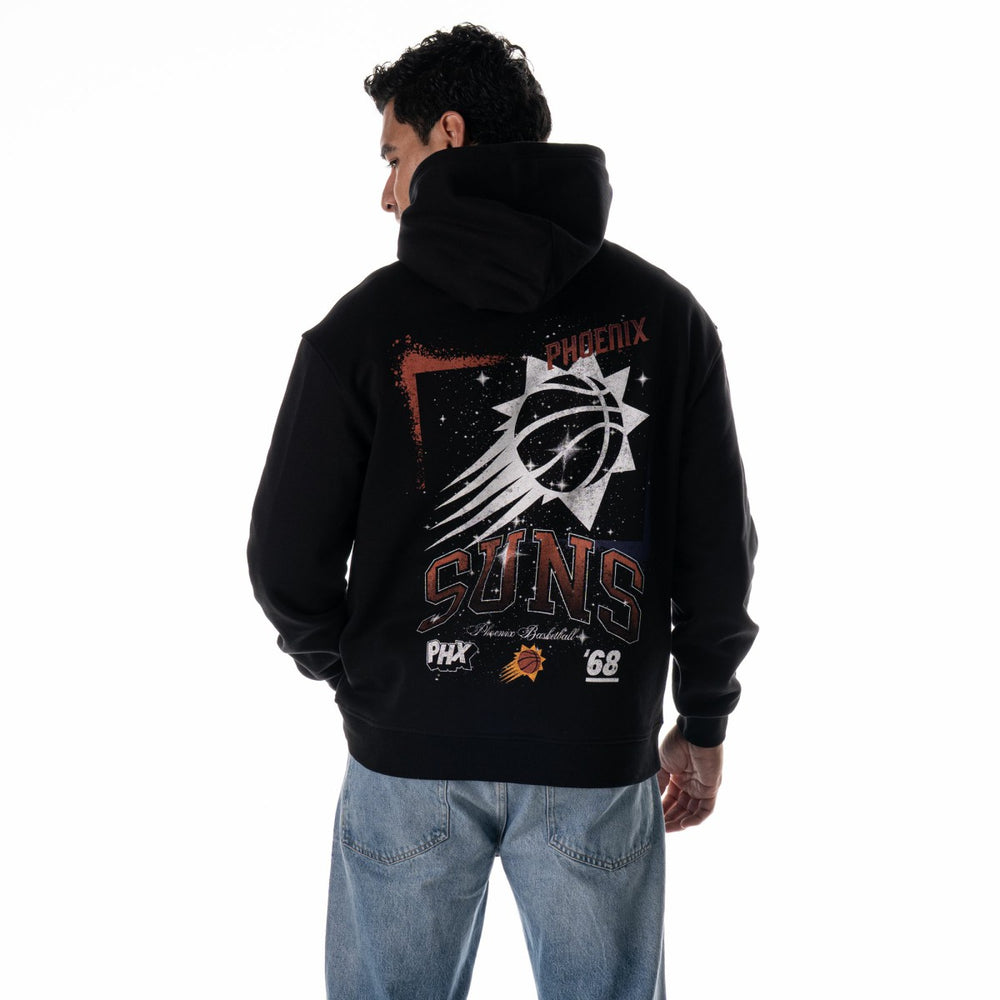 Phoenix Suns The Wild Collective Unisex 2025/26 City Edition Splatter Premium Hoodie Black - NBA