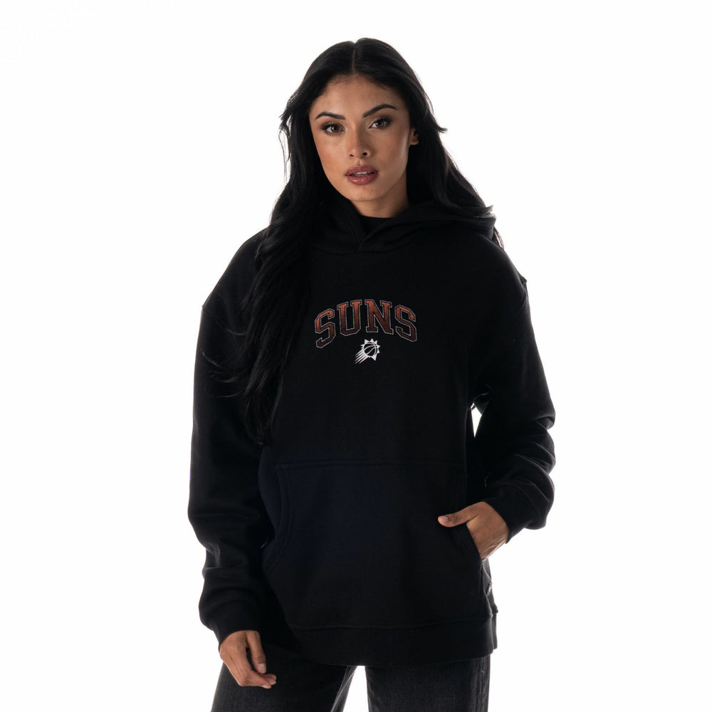 Phoenix Suns The Wild Collective Unisex 2025/26 City Edition Splatter Premium Hoodie Black - NBA