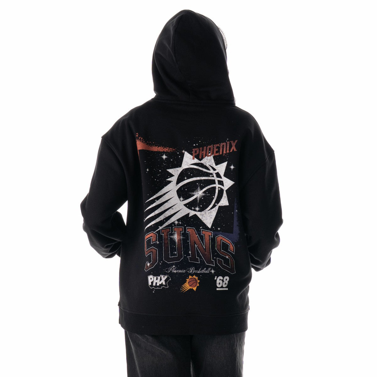 Phoenix Suns The Wild Collective Unisex 2025/26 City Edition Splatter Premium Hoodie Black - NBA