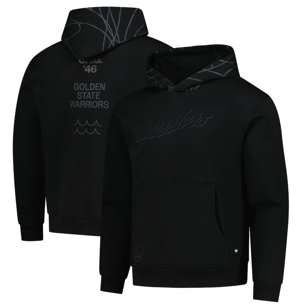 Golden State Warriors The Wild Collective Unisex Blackout Hoodie - NBA