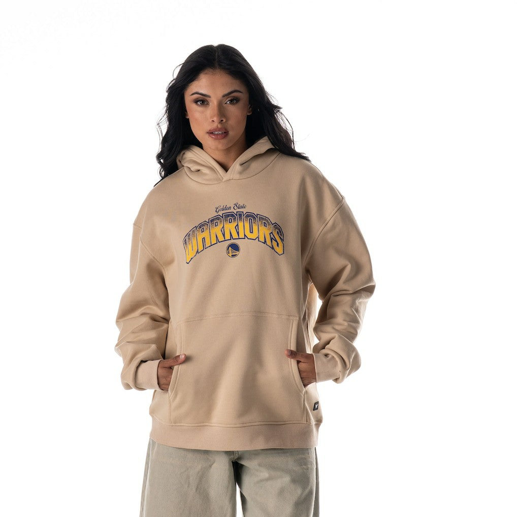 Golden State Warriors The Wild Collective Unisex Mantra Premium Hoodie Tan - NBA