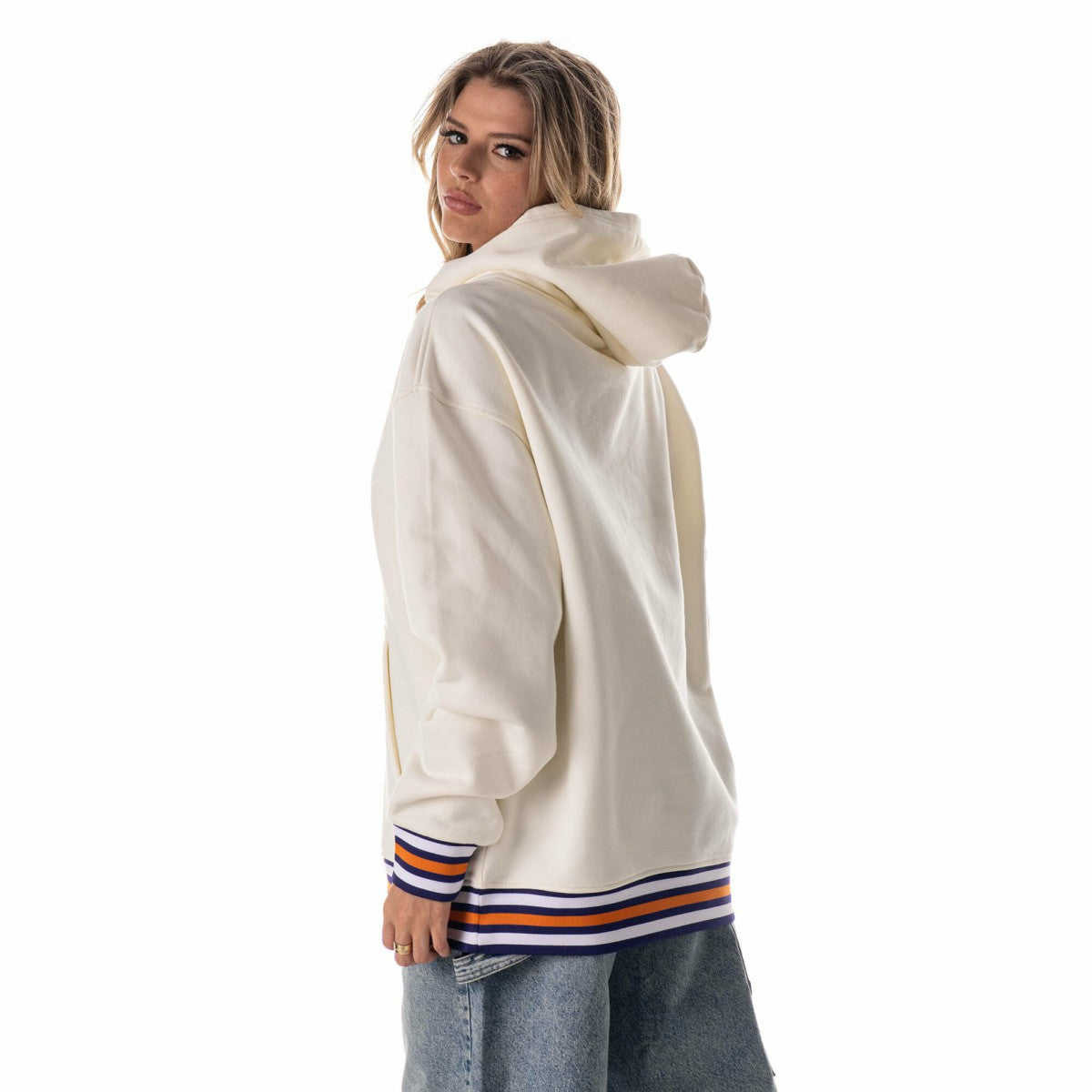 Phoenix Suns The Wild Collective Unisex 2025/26 City Edition Custom Rib Tonal Premium Hoodie White - NBA
