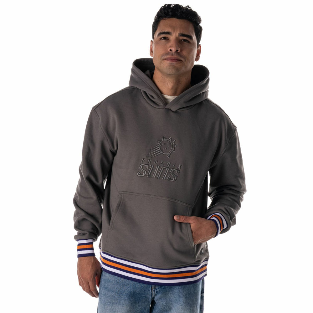 Phoenix Suns The Wild Collective Unisex 2025/26 City Edition Custom Rib Tonal Premium Hoodie Charcoal - NBA