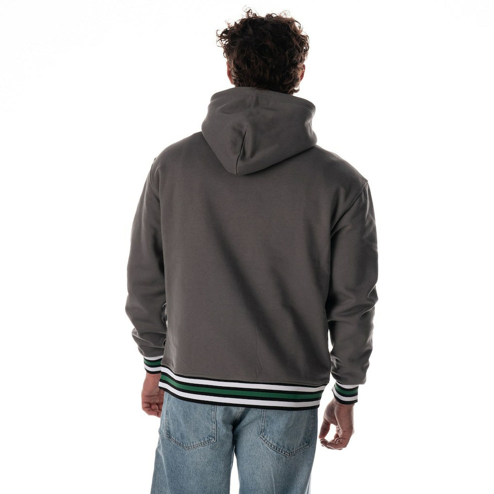 Boston Celtics The Wild Collective Unisex Custom Rib Tonal Premium Hoodie Charcoal - NBA