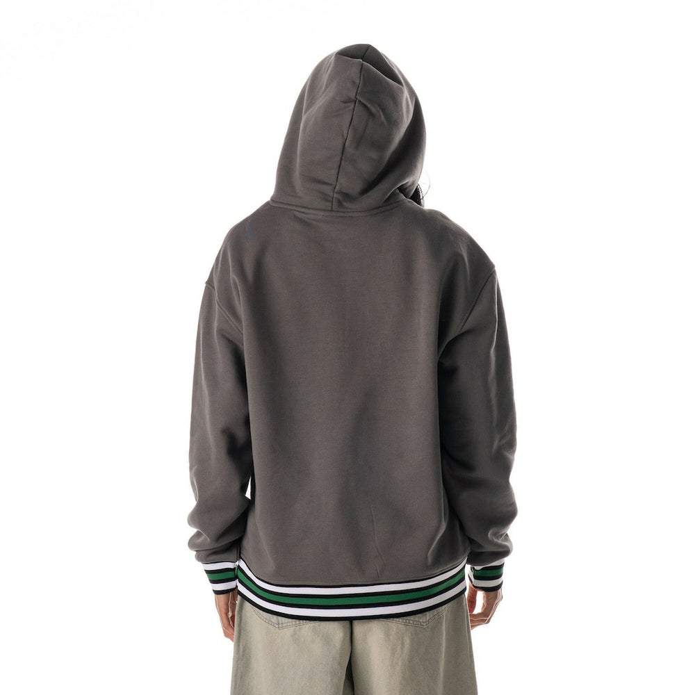 Boston Celtics The Wild Collective Unisex Custom Rib Tonal Premium Hoodie Charcoal - NBA