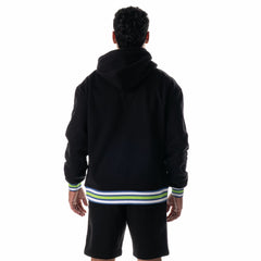 Minnesota Timberwolves The Wild Collective Unisex Custom Rib Tonal Premium Hoodie Black - NBA