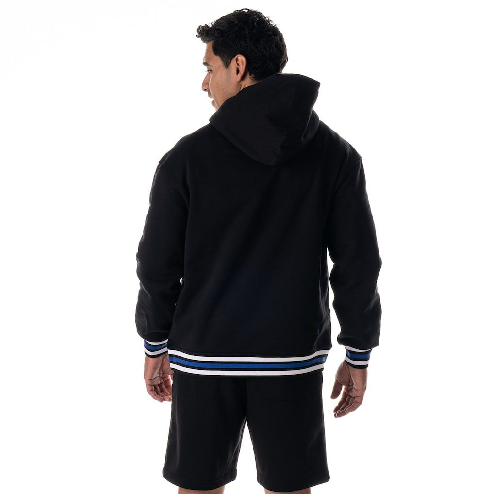 Dallas Mavericks The Wild Collective Unisex Custom Rib Tonal Premium Hoodie Black - NBA