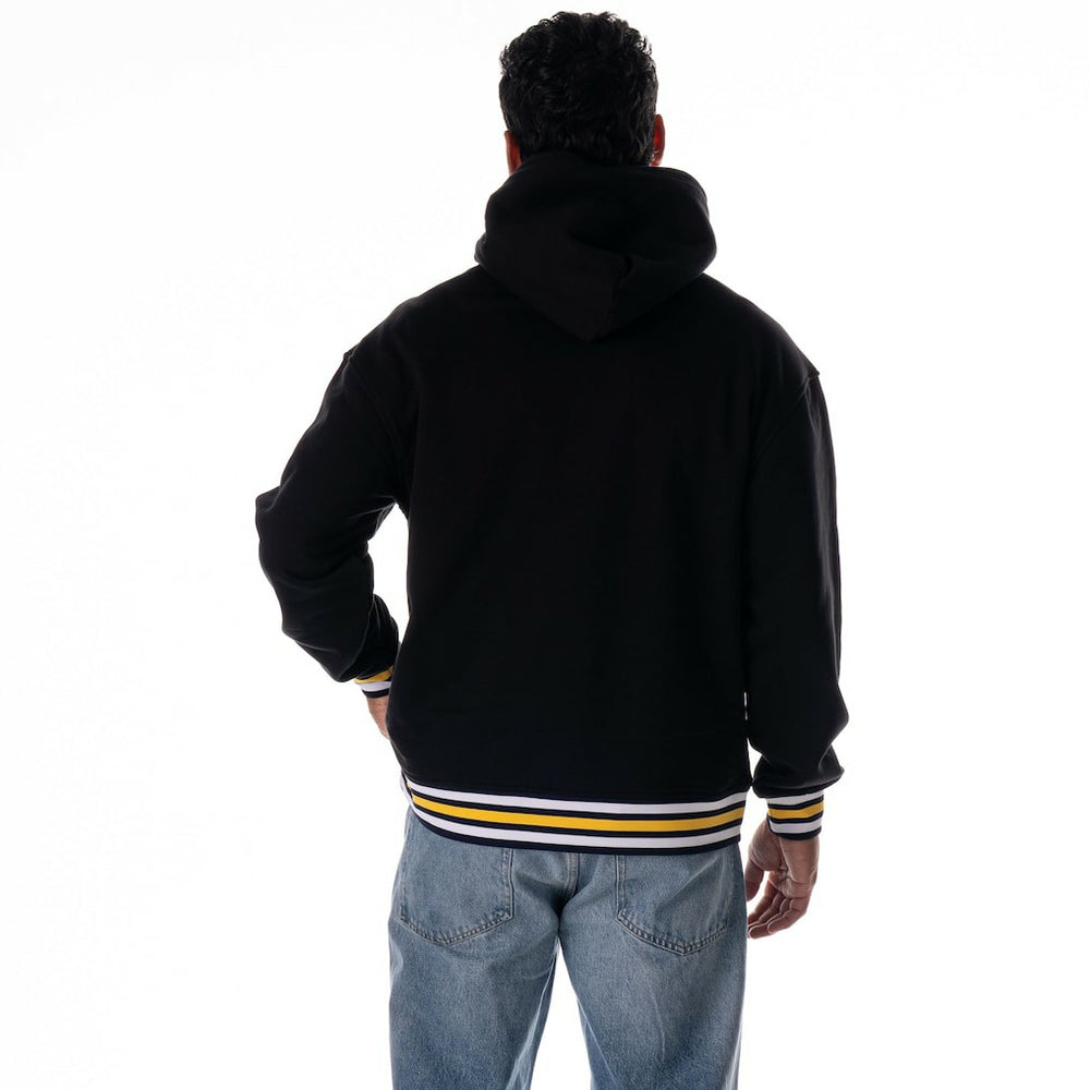 Denver Nuggets The Wild Collective Unisex Custom Rib Tonal Premium Hoodie Black - NBA