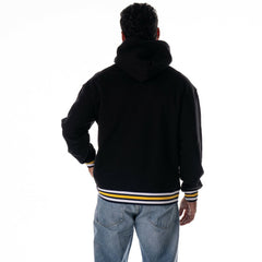 Denver Nuggets The Wild Collective Unisex Custom Rib Tonal Premium Hoodie Black - NBA
