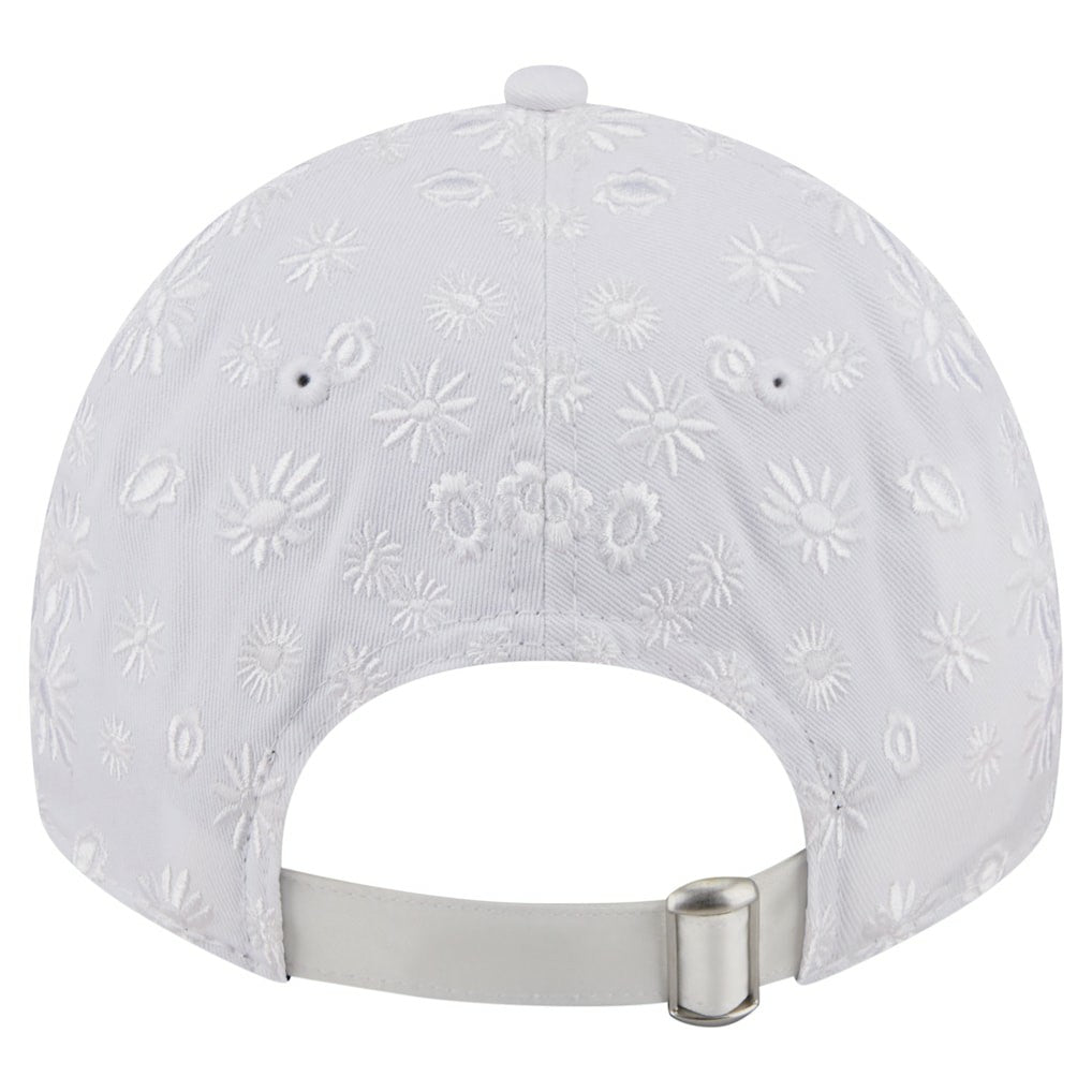 Dallas Cowboys New Era Women's Floral 9TWENTY Adjustable Hat White | NFL