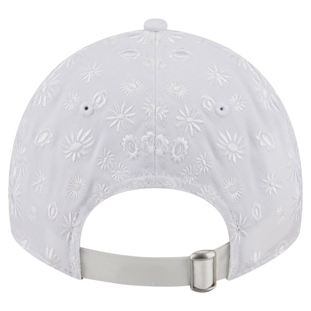 Dallas Cowboys New Era Women's Floral 9TWENTY Adjustable Hat White | NFL