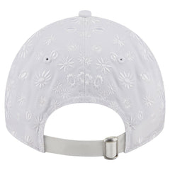 Dallas Cowboys New Era Women's Floral 9TWENTY Adjustable Hat White | NFL