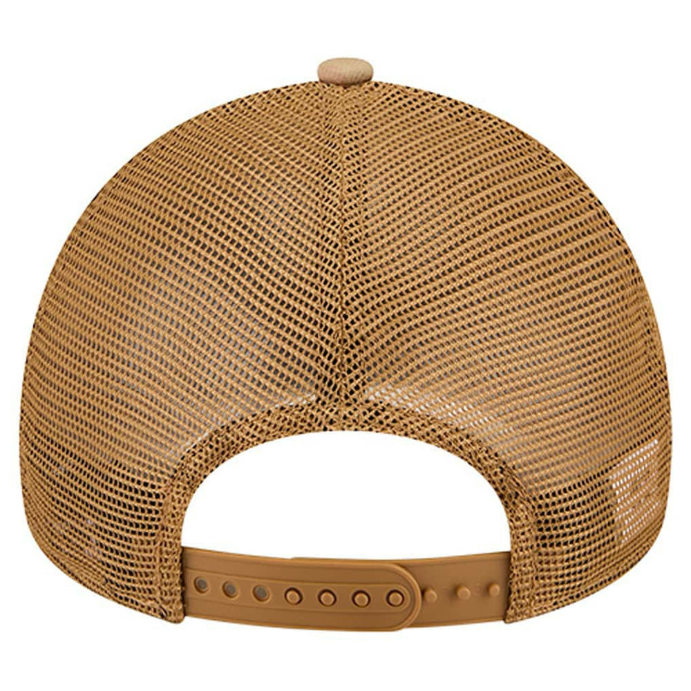 Dallas Cowboys New Era Wheat Camo 9FORTY Trucker Adjustable Hat Tan | NFL