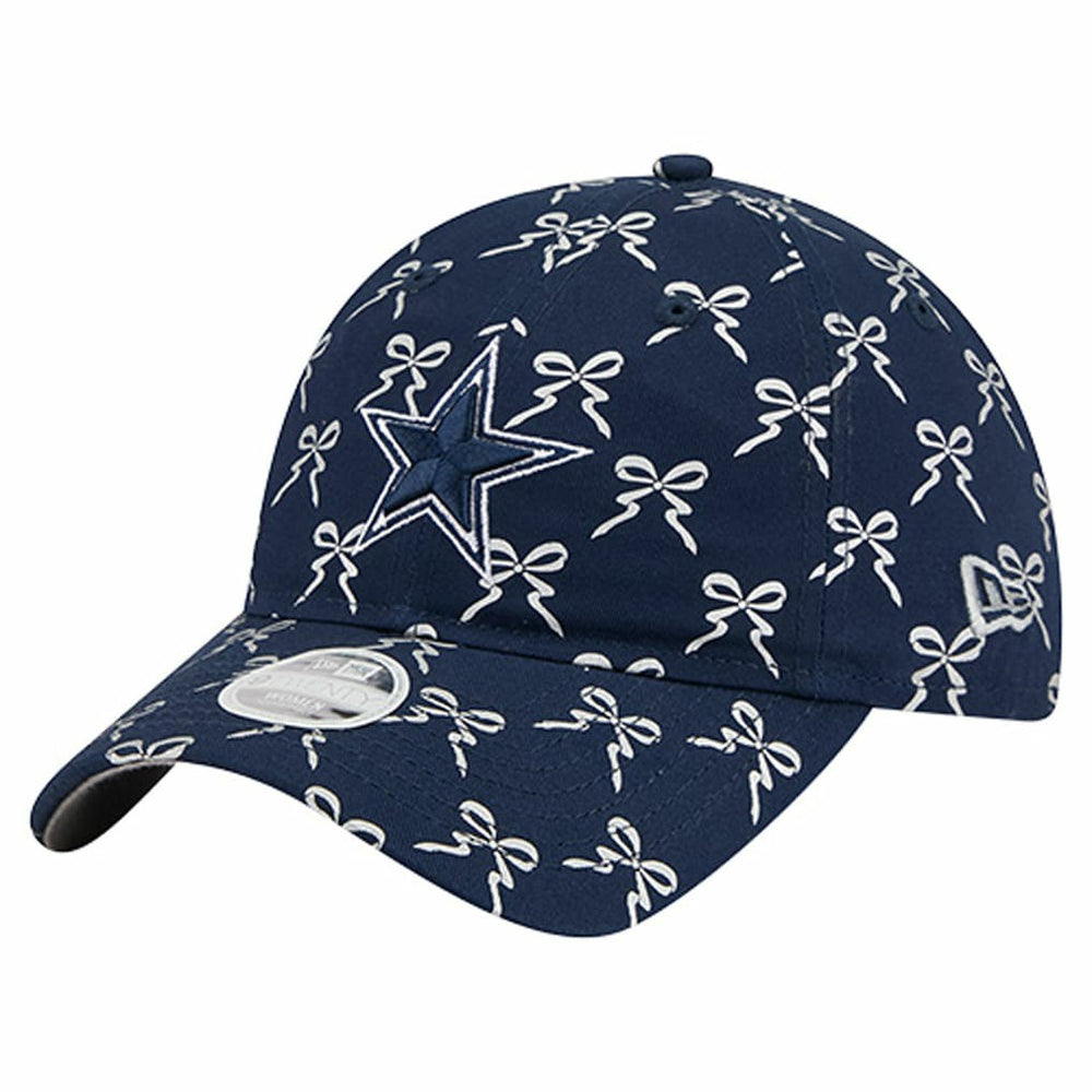 Dallas Cowboys New Era Women's Ribbon 9TWENTY Adjustable Hat Navy | NFL