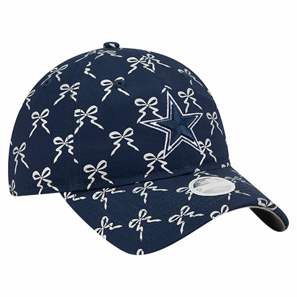 Dallas Cowboys New Era Women's Ribbon 9TWENTY Adjustable Hat Navy | NFL