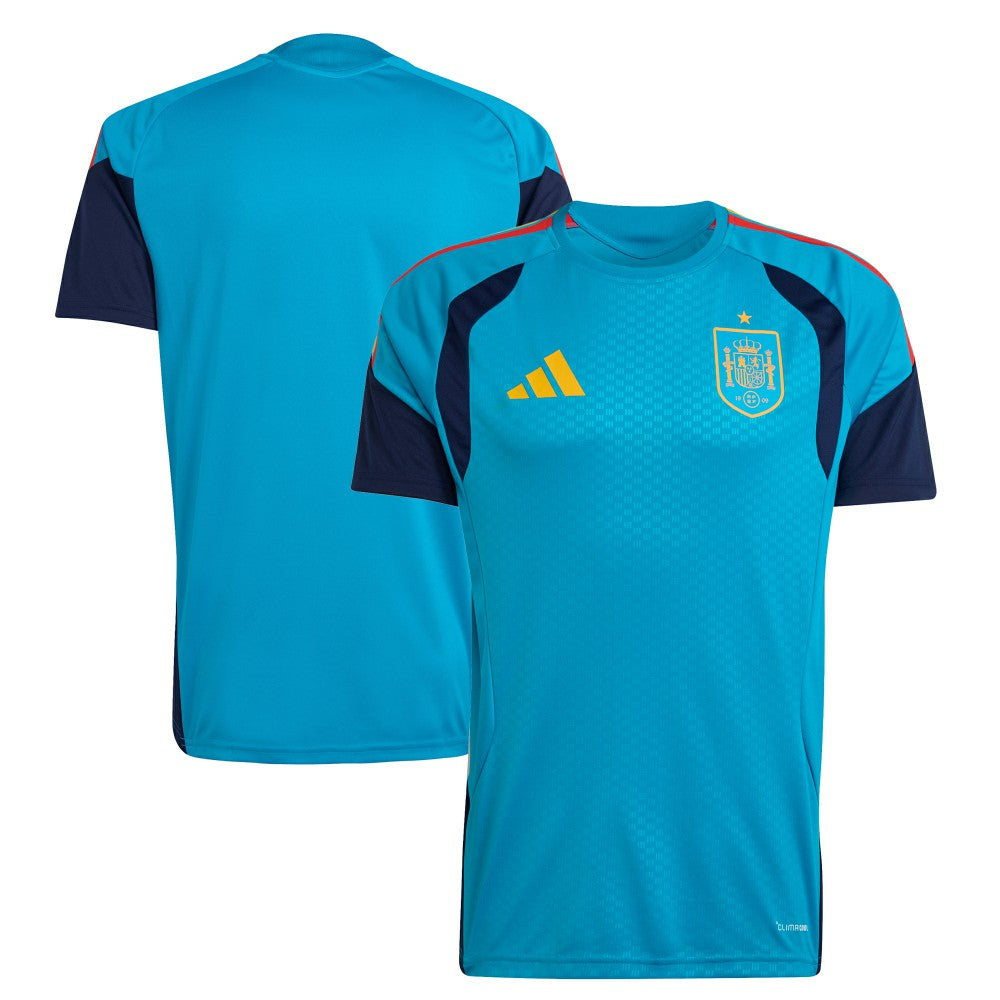 Spain National Team FIFA x World Cup 2026 Tiro Home Training Jersey Turquoise | Adidas