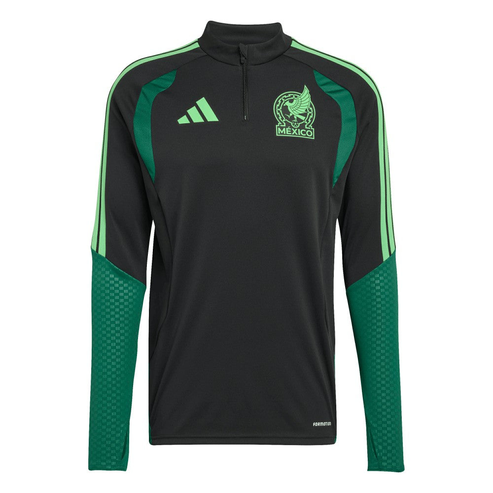 Mexico National Team FIFA x World Cup 2026 Tiro Quarter-Zip Training Top Black | Adidas Sale