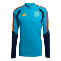Spain National Team FIFA x World Cup 2026 Tiro Quarter-Zip Training Top Turquoise | Adidas