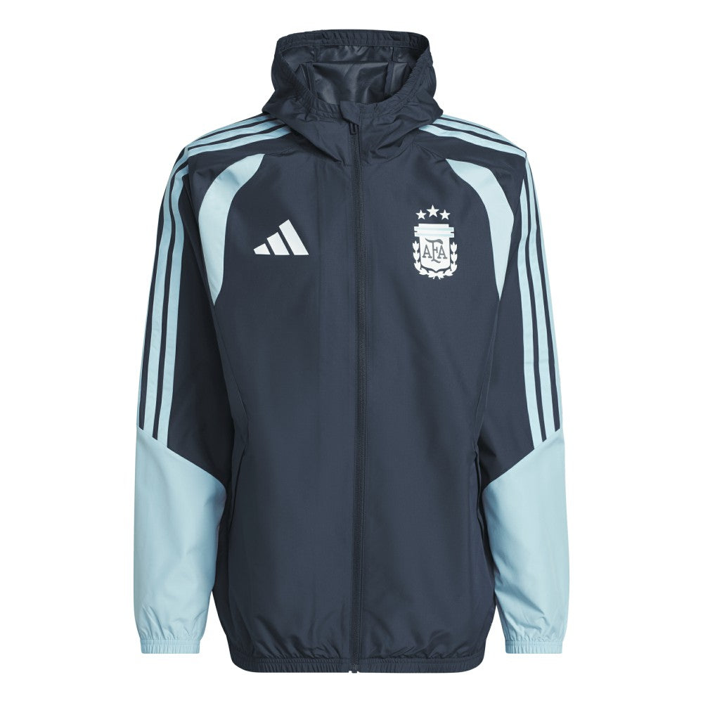 Argentina National Team FIFA x World Cup 2026 Tiro All Weather Full-Zip Jacket Navy | Adidas