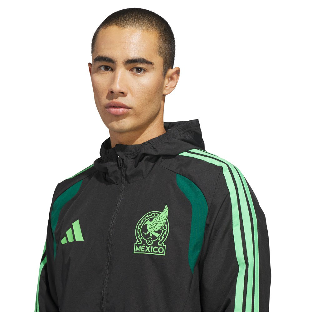 Mexico National Team FIFA x World Cup 2026 Tiro All Weather Full-Zip Jacket Black | Adidas discount