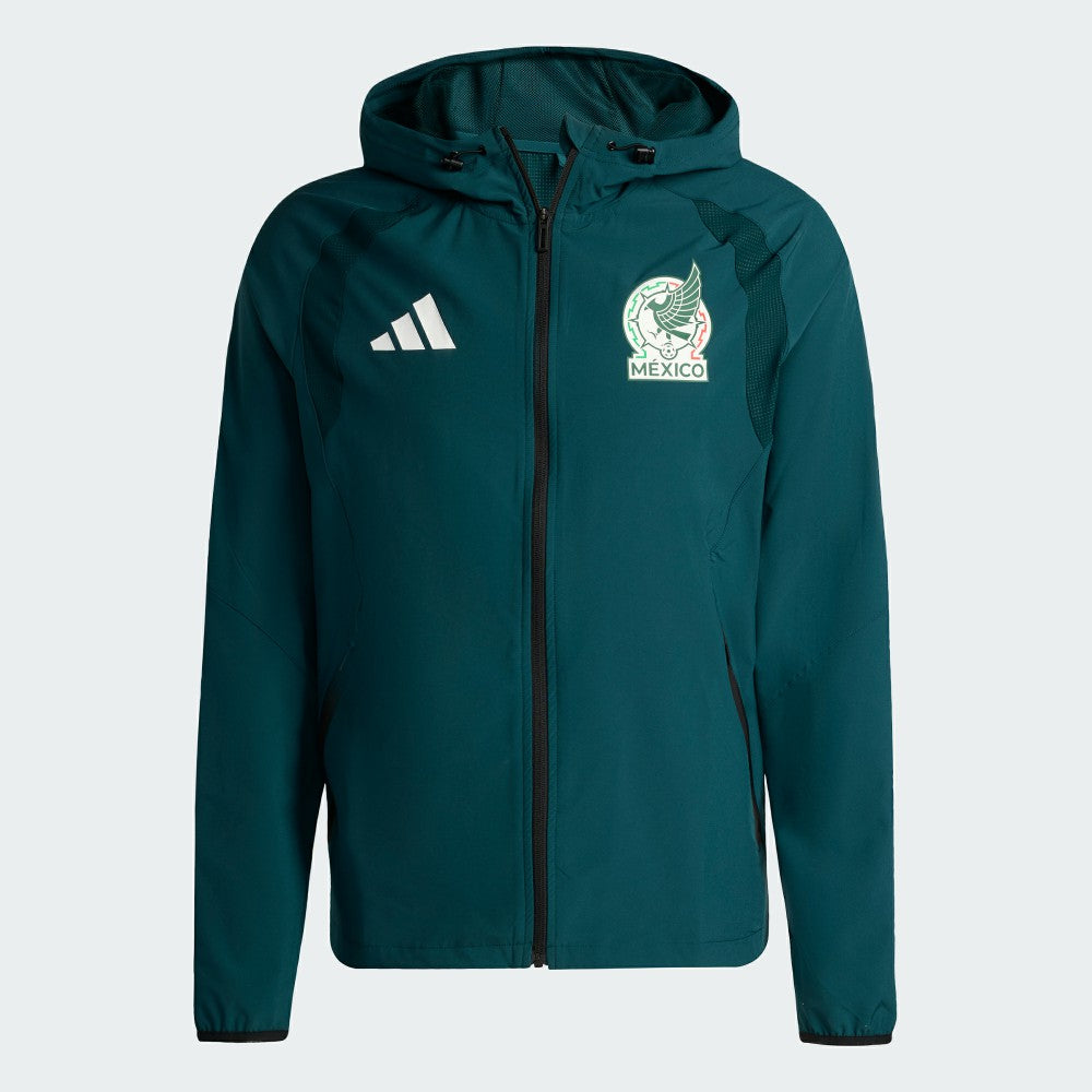 Mexico National Team FIFA x World Cup 2026 Full-Zip Travel Windbreaker Jacket Green | Adidas cheap