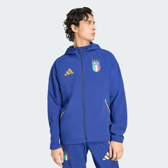 Italy National Team FIFA x World Cup 2026 Full-Zip Travel Windbreaker Jacket Blue | Adidas Online