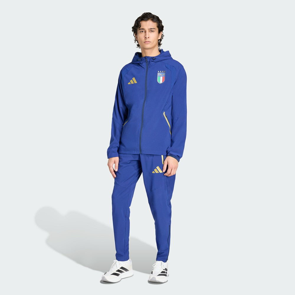 Italy National Team FIFA x World Cup 2026 Full-Zip Travel Windbreaker Jacket Blue | Adidas Online