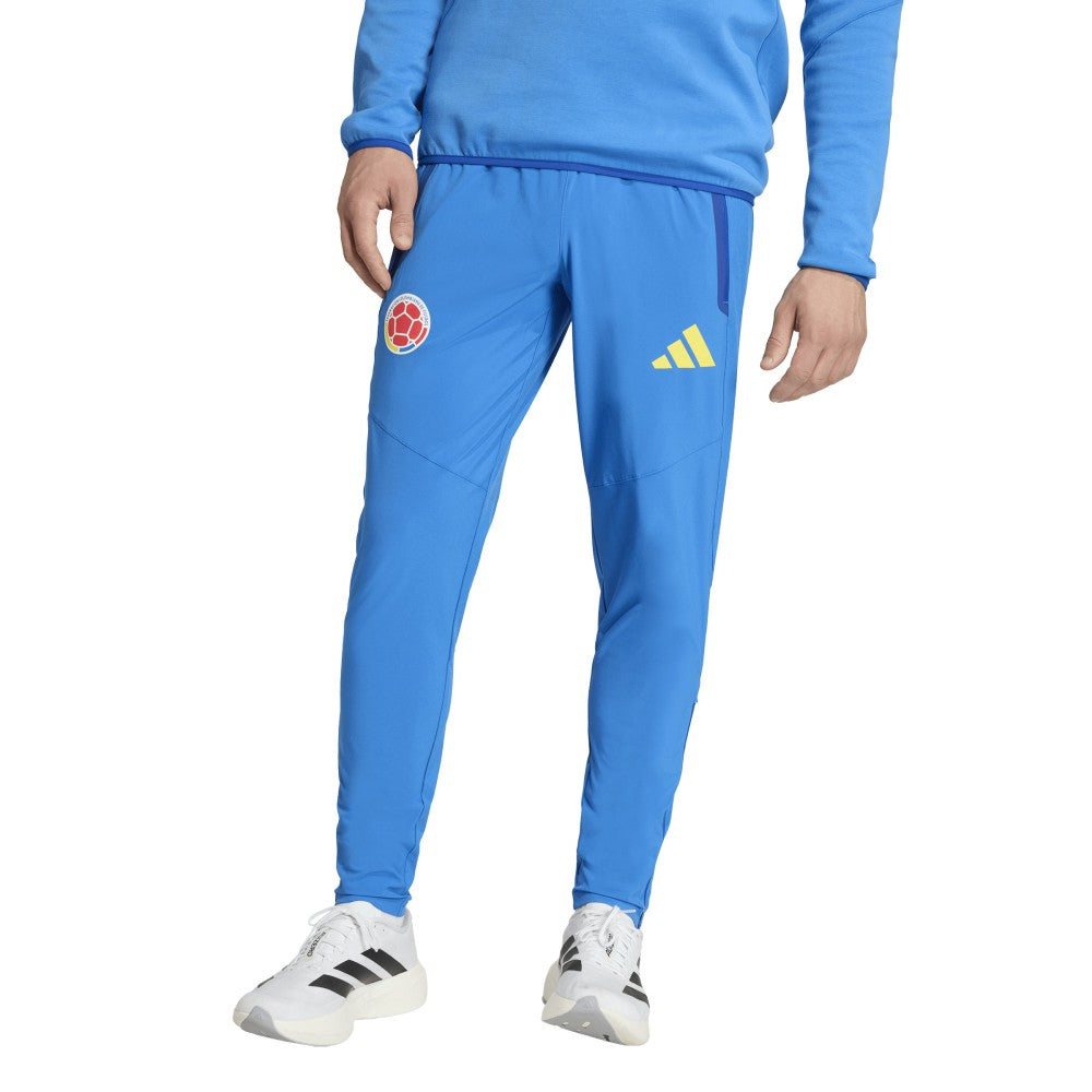 Colombia National Team FIFA x World Cup 2026 Tiro Travel Pants Blue | Adidas Sale