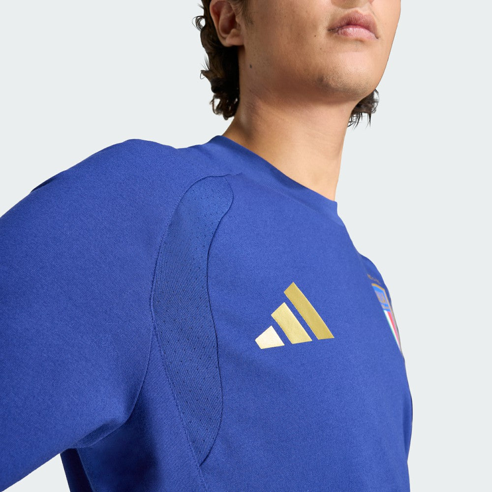 Italy National Team FIFA x World Cup Tiro Travel T-Shirt Blue | Adidas Sale
