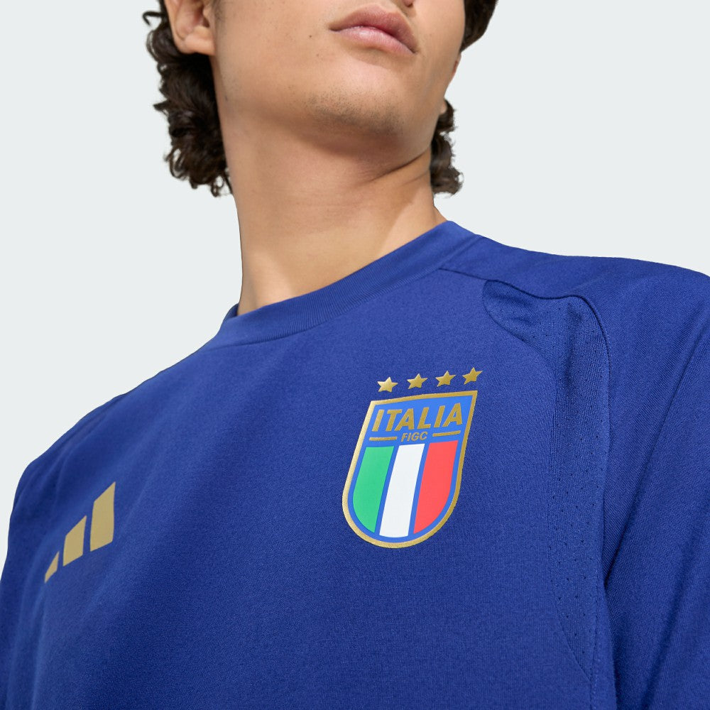 Italy National Team FIFA x World Cup Tiro Travel T-Shirt Blue | Adidas Sale