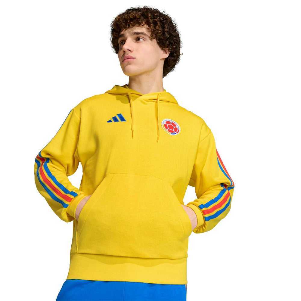 Colombia National Team FIFA x World Cup Alphaskin Fleece Hoodie Yellow | Adidas Online