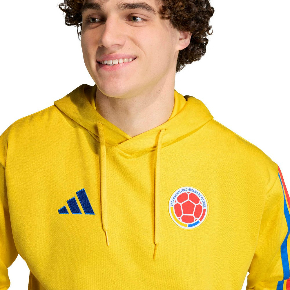 Colombia National Team FIFA x World Cup Alphaskin Fleece Hoodie Yellow | Adidas Online