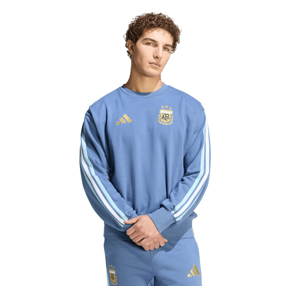 Argentina National Team FIFA x World Cup Alphaskin Crewneck Sweatshirt Blue | Adidas Sale