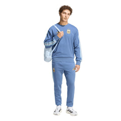Argentina National Team FIFA x World Cup Alphaskin Crewneck Sweatshirt Blue | Adidas Sale