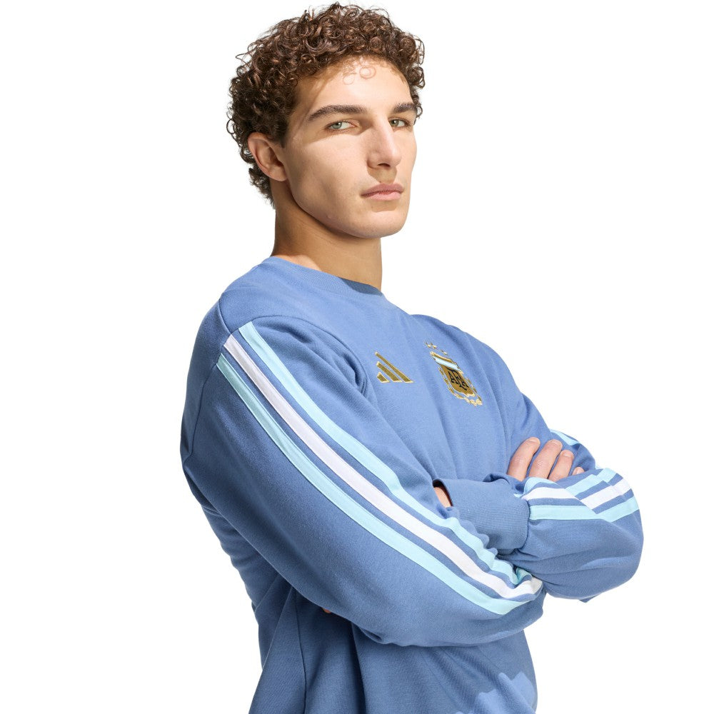 Argentina National Team FIFA x World Cup Alphaskin Crewneck Sweatshirt Blue | Adidas Sale