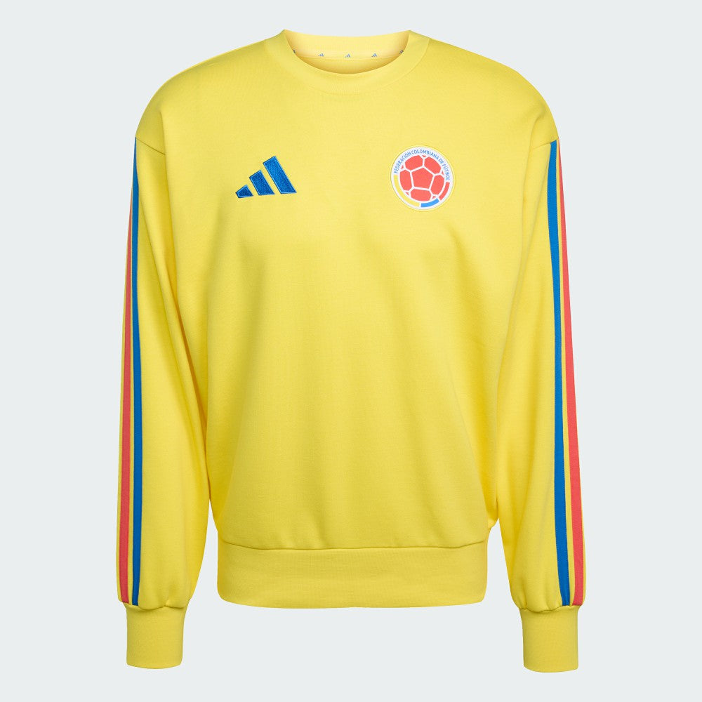 Colombia National Team FIFA x World Cup Alphaskin Crewneck Sweatshirt Yellow | Adidas discount