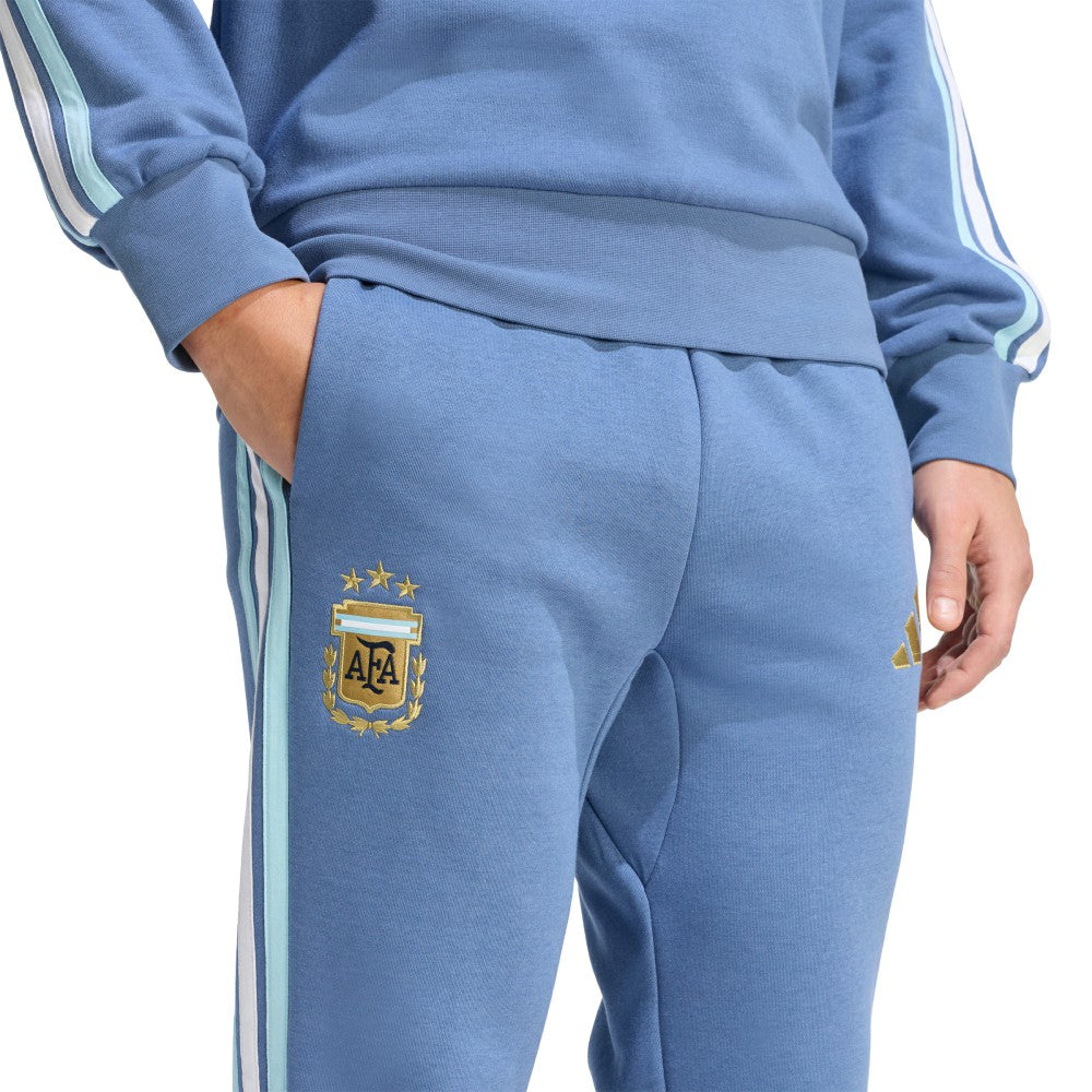 Argentina National Team FIFA x World Cup Alphaskin Fleece Pants Blue | Adidas Sale