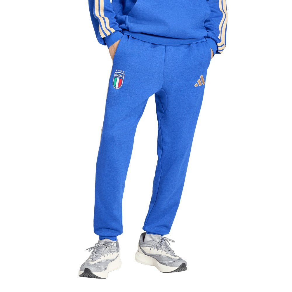 Italy National Team Alphaskin Fleece Pants Blue | Adidas Online