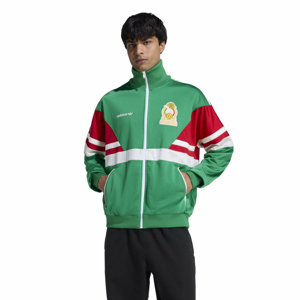 Mexico National Team 1986 Bringback Full-Zip Track Top Green | Adidas Sale