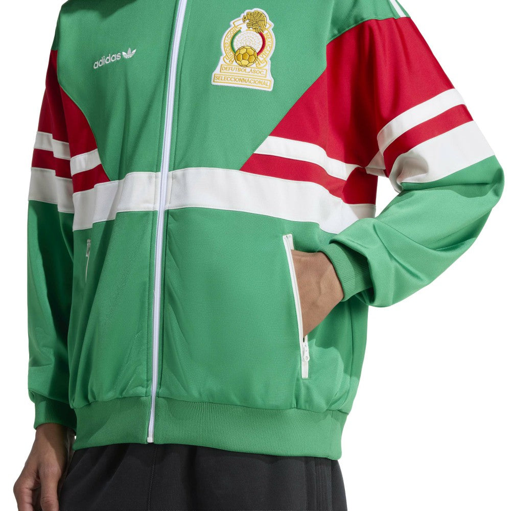 Mexico National Team 1986 Bringback Full-Zip Track Top Green | Adidas Sale
