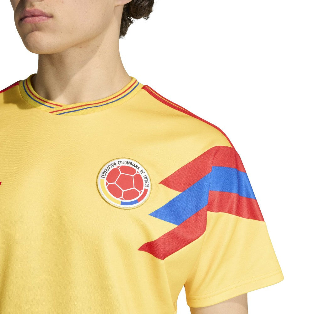 Colombia National Team 1990 Bringback Home Jersey Yellow | Adidas Online